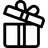 Gift box icon